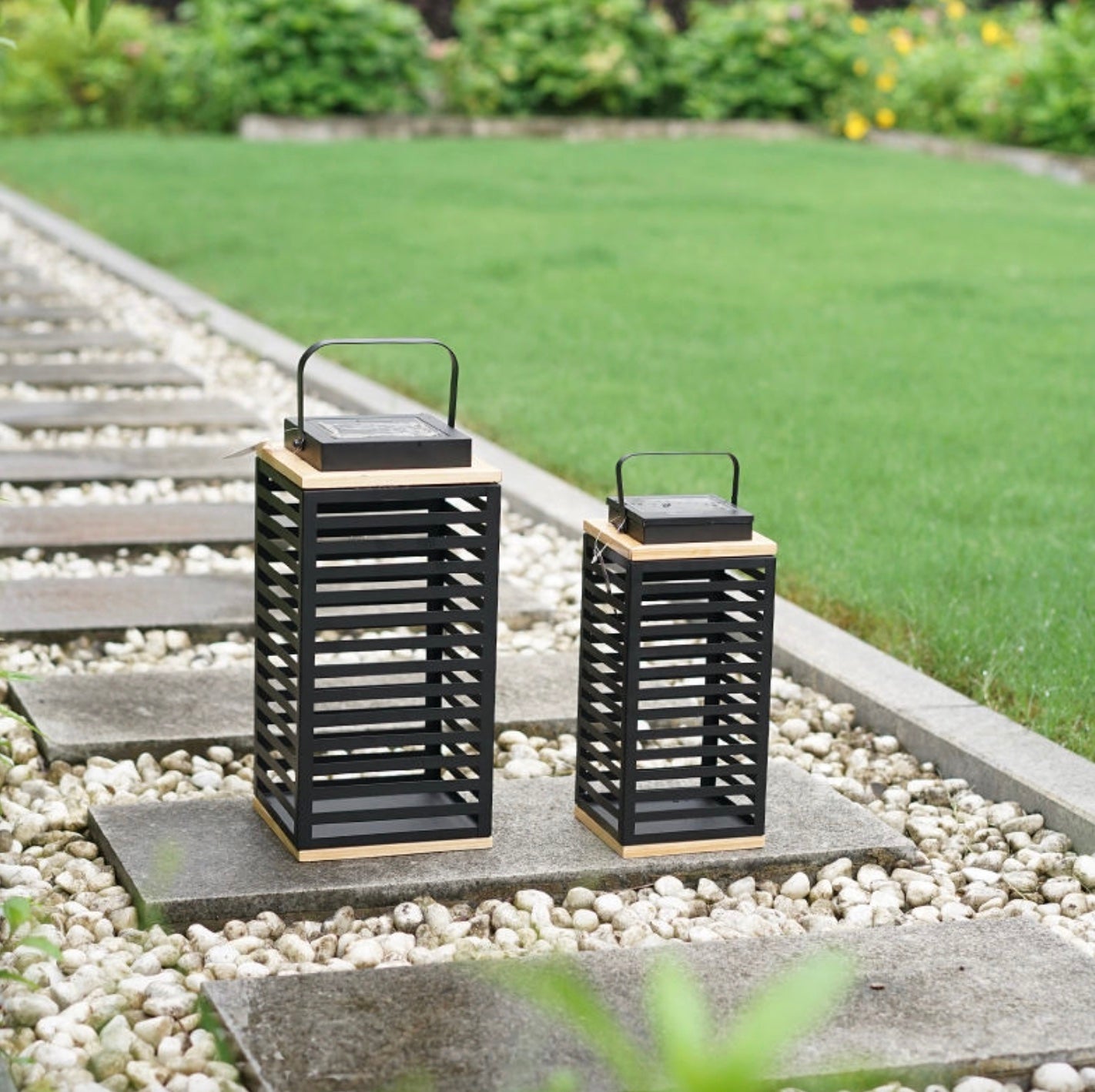 Striped Ironwork Christmas Metal Partition