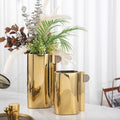 Luxury Gold Metal Decorative Vase