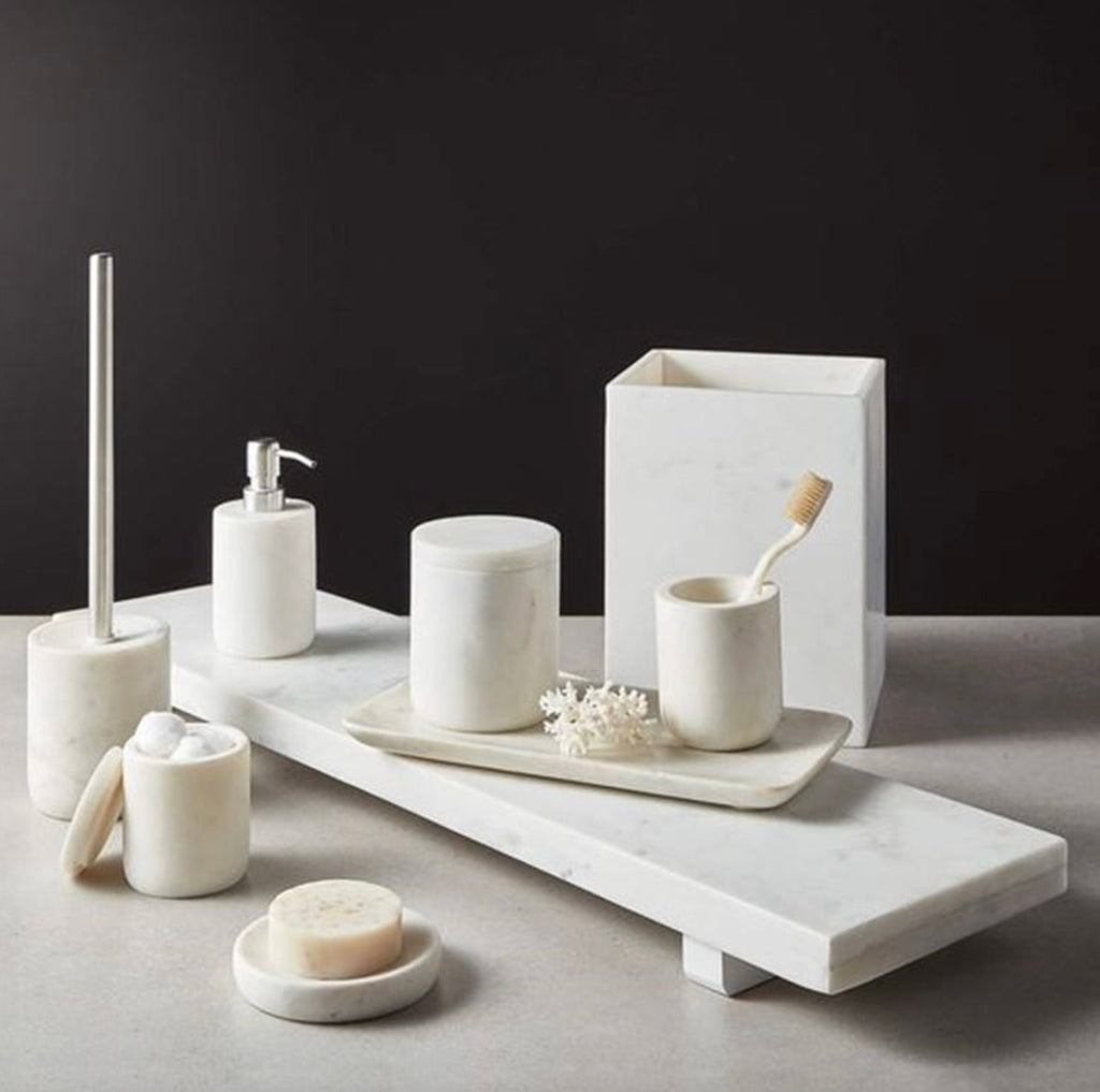 Elegant Polyresin Bathroom Vanity Set